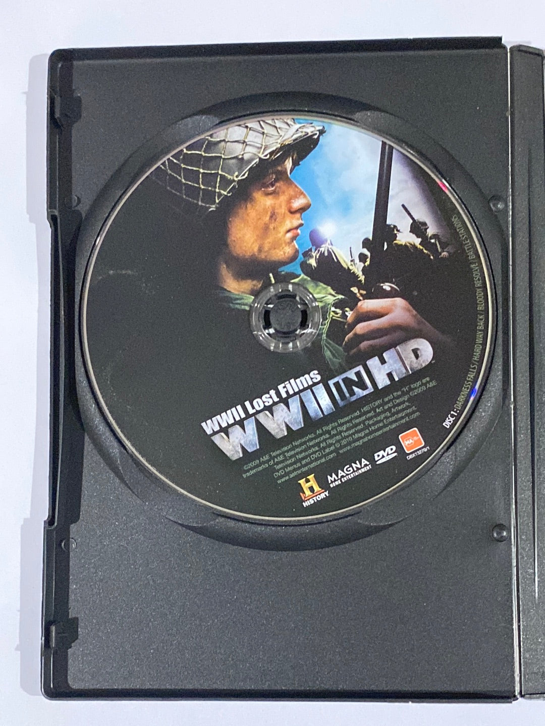 World War 2 Lost Films History Channel DVD 3-Disc Set History Channel VGC