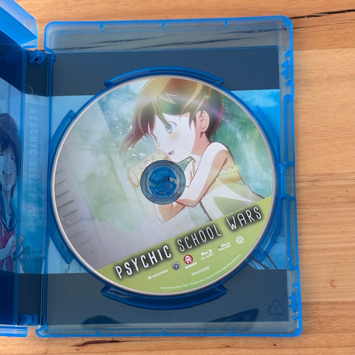 Pyschic School Wars Anime Blu-ray Ryosuke Nakamura Region B VGC