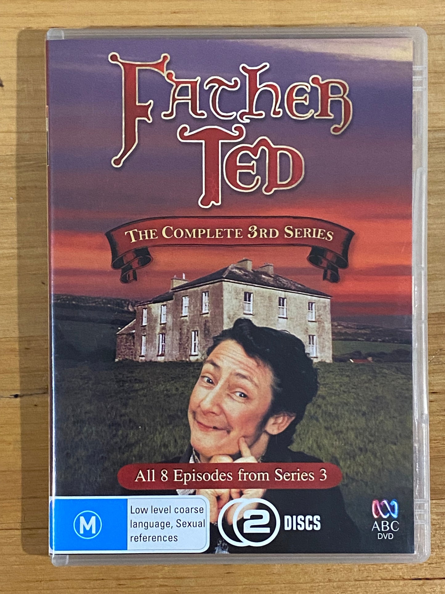 Father Ted Complete Set DVD Series 1-3 DVD Includes A Christmassy Ted PAL 4 VGC