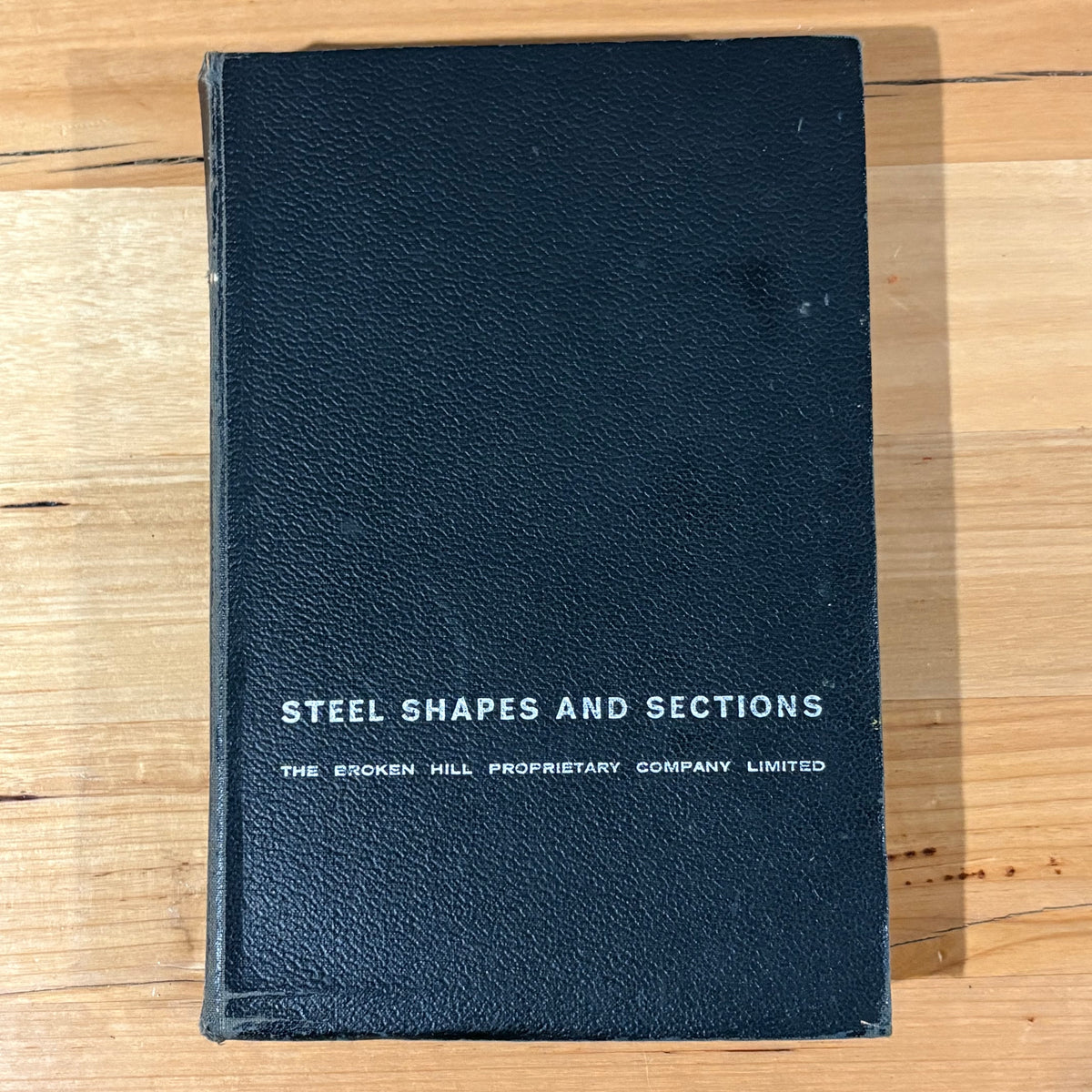 BHP Steel Shapes and Sections Book Paperback 1961 GD