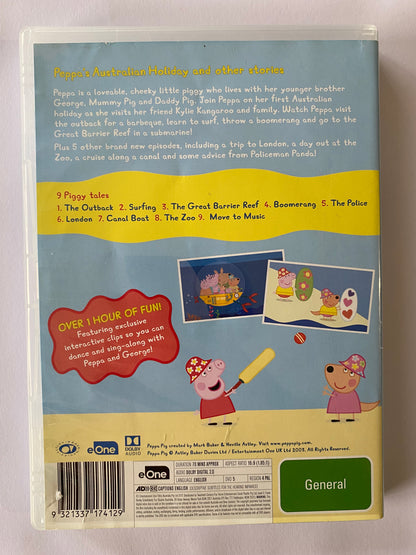 Peppa Pig 5 DVD Bundle PAL 4 VGC