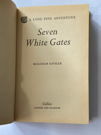 Seven White Gates by Malcolm Saville Lone Pine Adventures 1971 Hardback GD