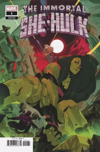 The Immortal She-Hulk (2020) #1 Simone Di Meo Empyre Variant