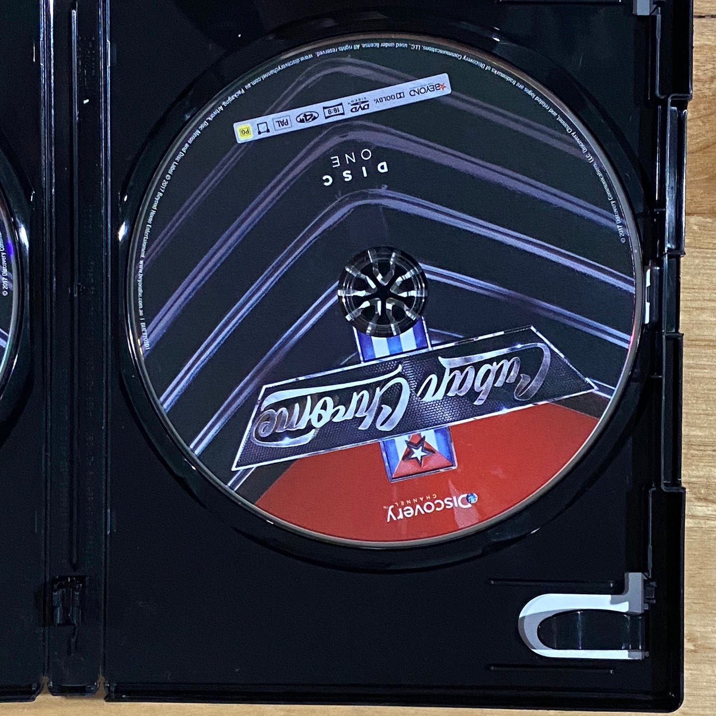 Cuban Chrome DVD Classic Cars Discovery Channel PAL 4 2-Disc VGC