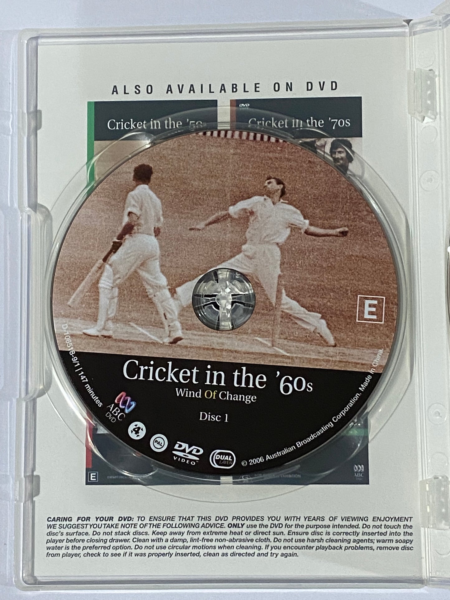 Cricket In The 50/60/70/80s DVD Bundle ABC Documentary 6-Disc PAL 4 VGC