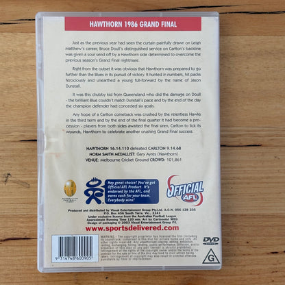 Hawthorn Premiers DVD Bundle of 8 Hawks AFL Grand Finals PAL 4 VGC