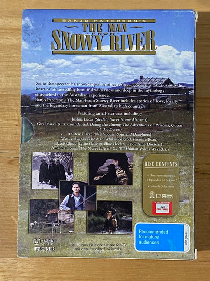 Banjo Patterson The Man From Snowy River Series 2 DVD 2-Disc PAL 4 VGC