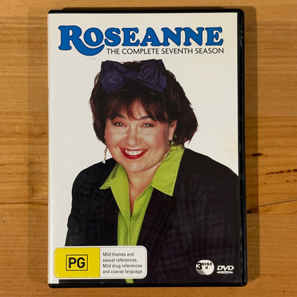Roseanne Complete Season 7 DVD US Comedy 3-Disc PAL 4 VGC