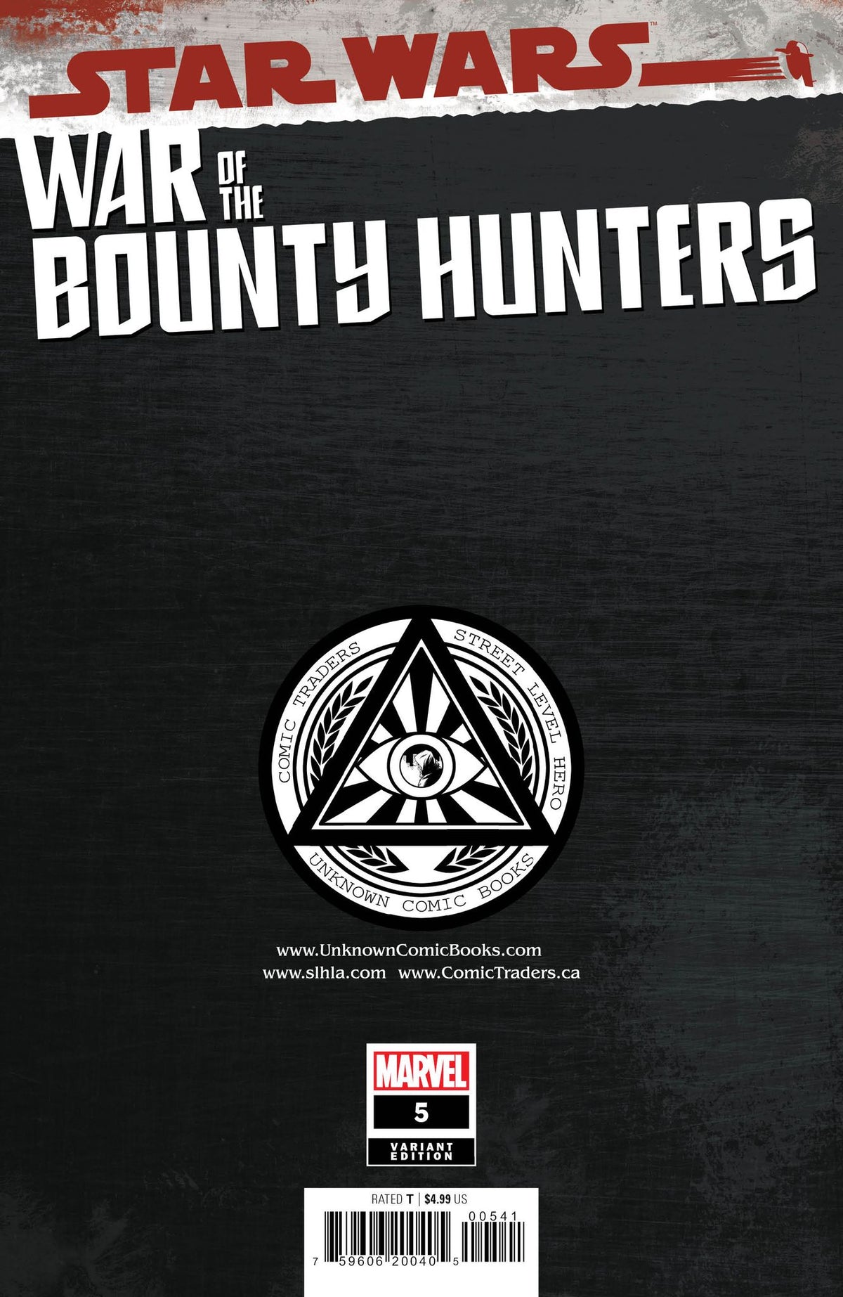 STAR WARS: WAR OF THE BOUNTY HUNTERS (2021) #5 UNKNOWN COMICS GERARD PAREL VARIANT