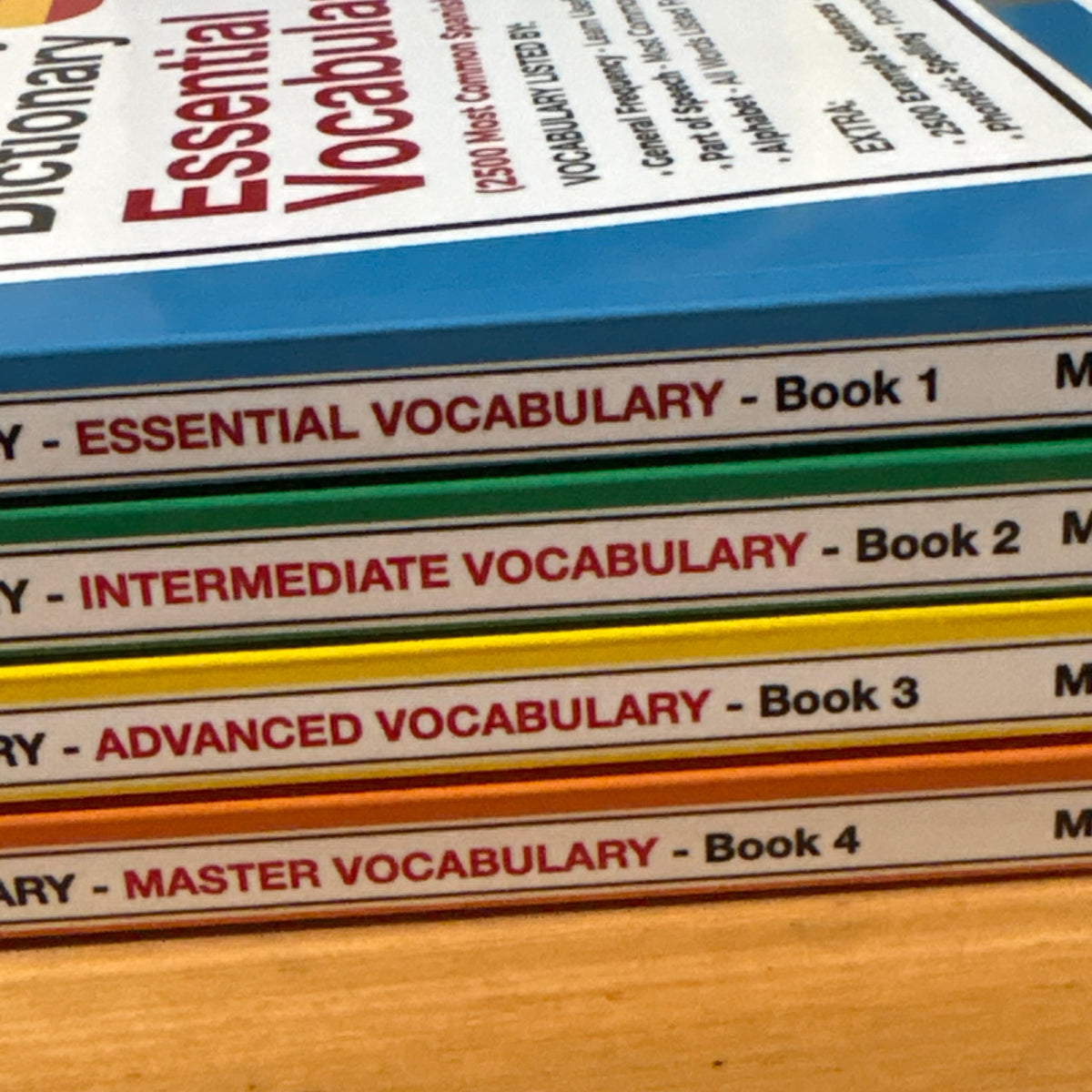 Spanish Frequency Dictionary all 4 books MostUsedWords Paperbacks VGC