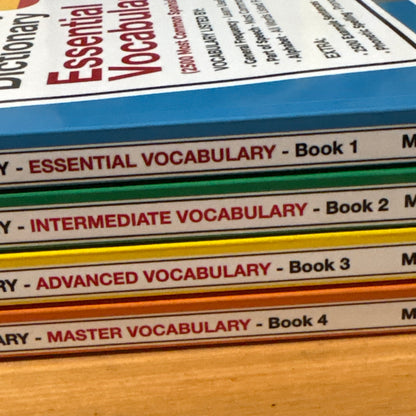 Spanish Frequency Dictionary all 4 books MostUsedWords Paperbacks VGC