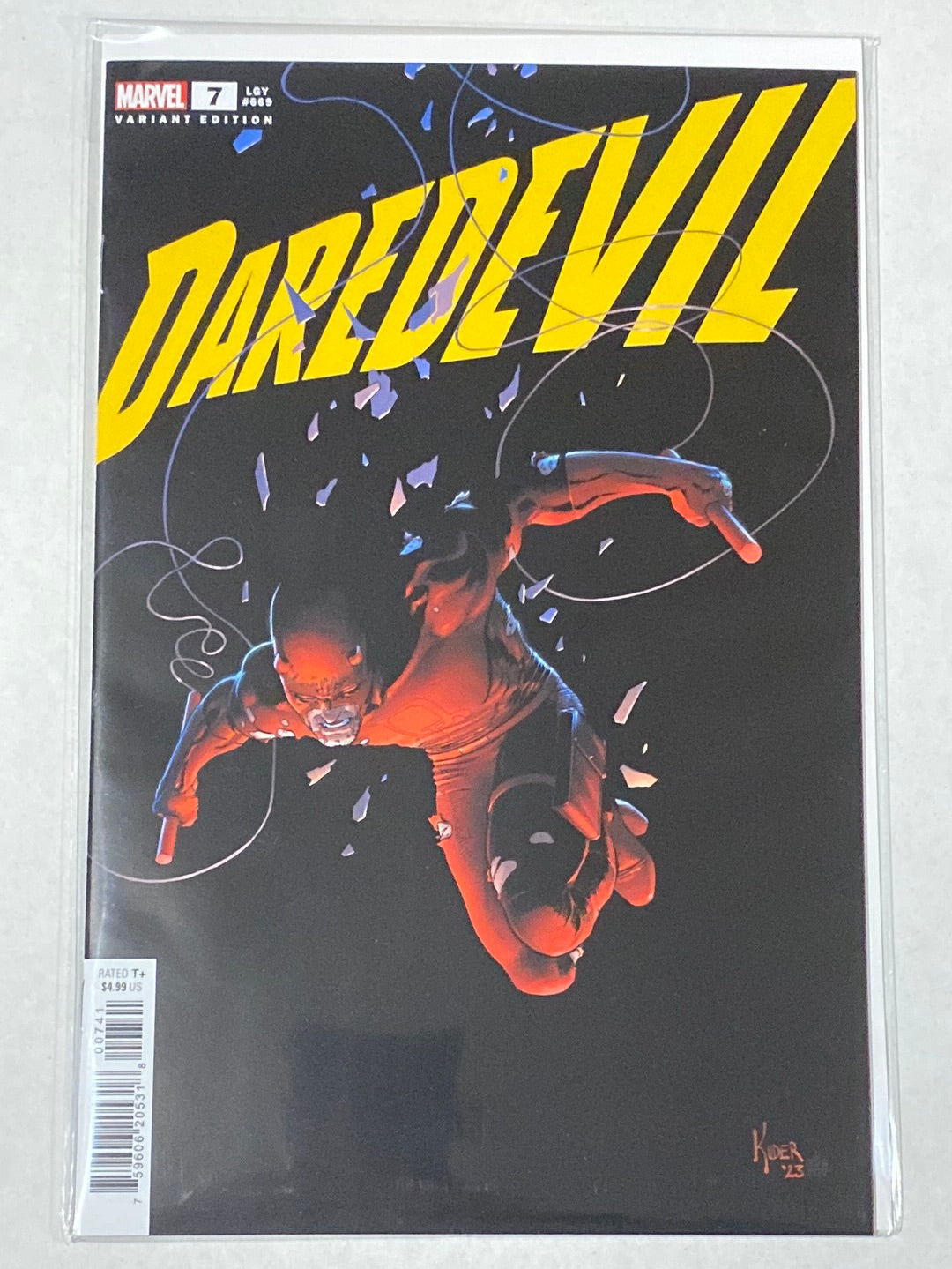 DAREDEVIL (2023) #7 AARON KUDER VARIANT