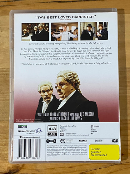 Rumpole Of The Bailey Series 1,3 & 5 DVD ITV Legal Dry Comedy PAL 4 VGC