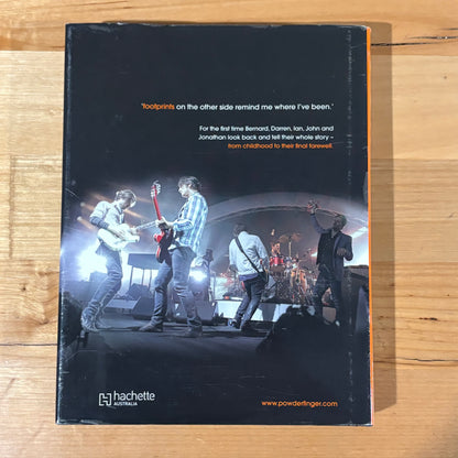 Powderfinger Footprints Limited Edition 2 CDs, HC Book, Lanyard & Postcards