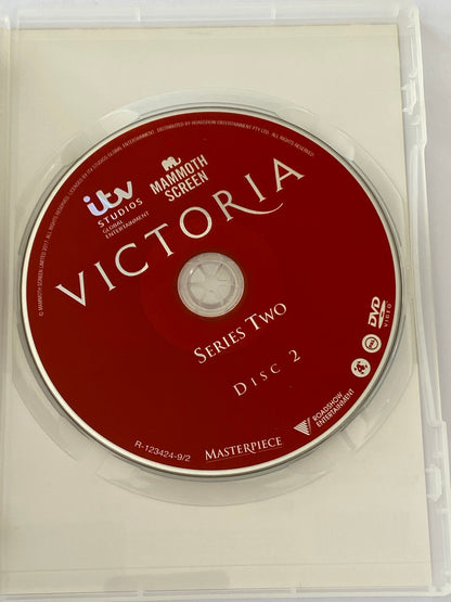 Victoria Series 2 DVD Jenna Coleman ITV Studios Drama 2-Disc PAL 4 VGC