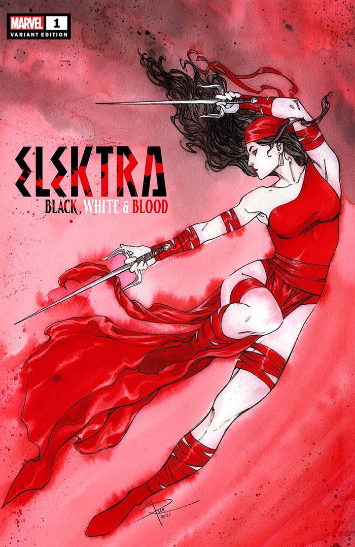 ELEKTRA: BLACK, WHITE AND BLOOD (2021) #1 UNKNOWN COMICS SABINE RICH VARIANT