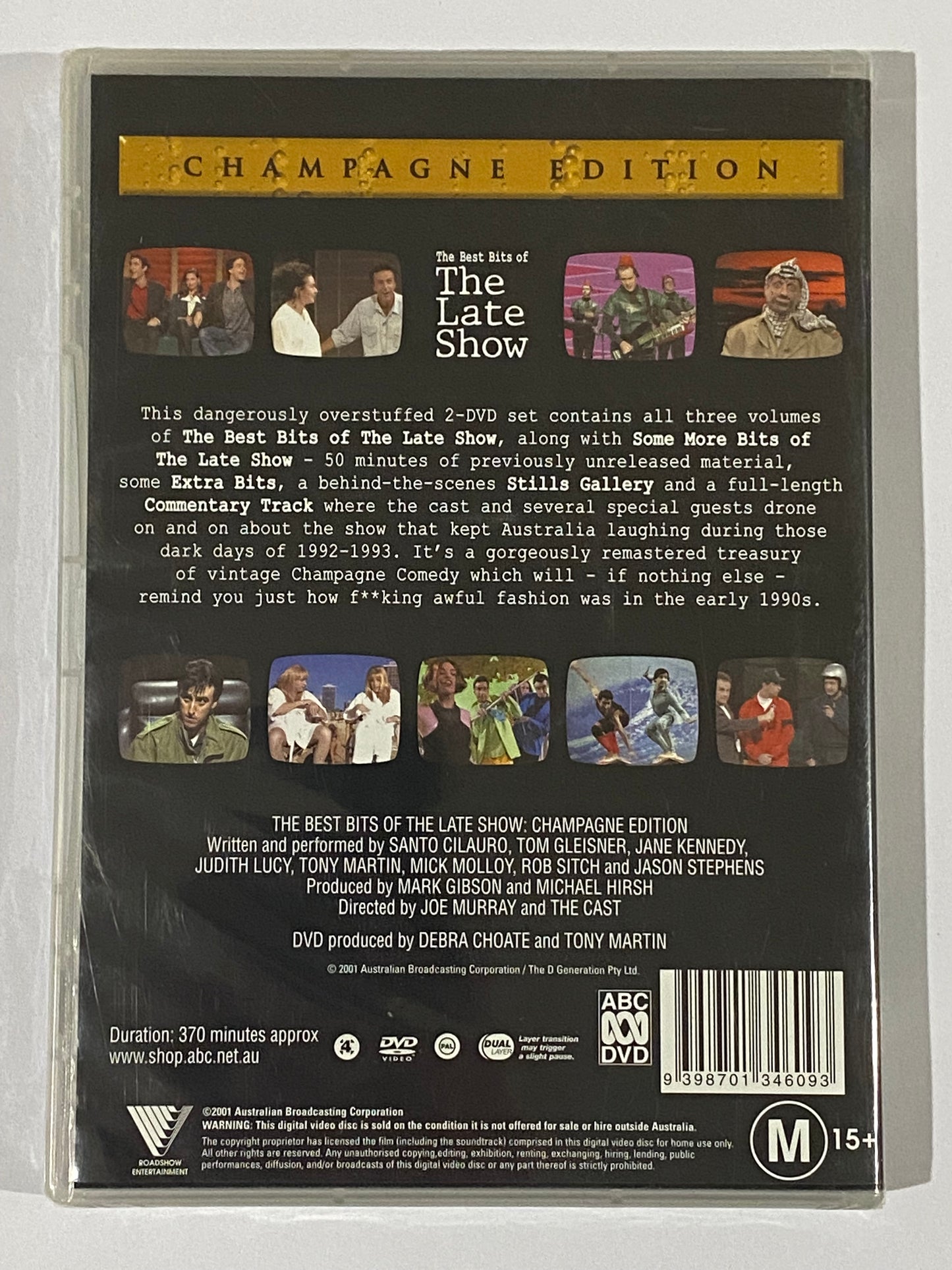 The Best Bits Of The Late Show Champagne Edition DVD PAL 4-Disc Set New Sealed