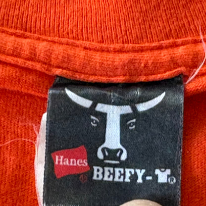 Renegades Softball Team T-Shirt Orange Short Sleeve Size XL