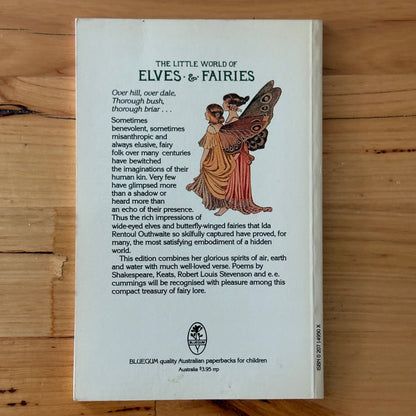 The Little World of Elves & Fairies and Postcard Book Ida Rentoul Outhwaite