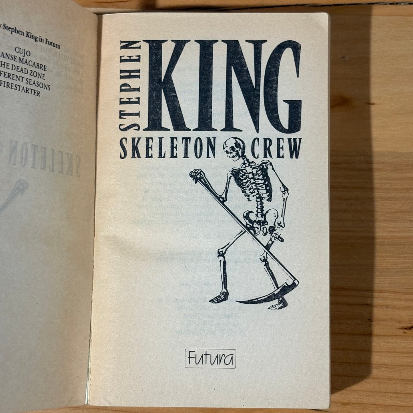 Skeleton Crew by Steven King Vintage Horror Collection Paperback 1986