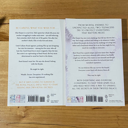 Paper Princess & Twisted Palace by Erin Watt The Royals Paperback GD