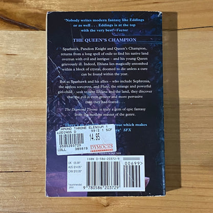 The Diamond Throne by David Eddings Paperback 1995 GD