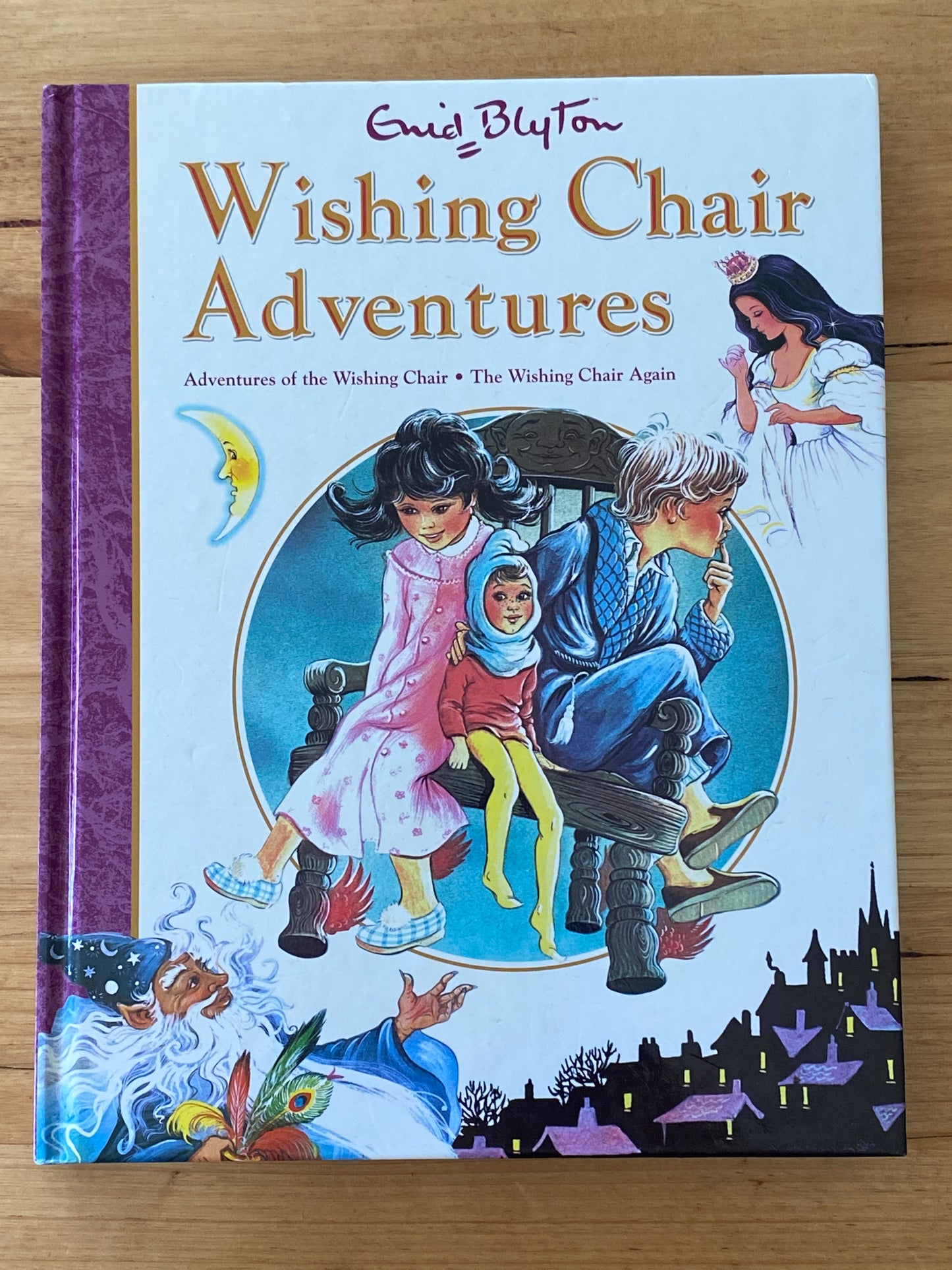 Enid Blyton Wishing Chair Adventures Large Format Illustrated Hardcover 2004 GD