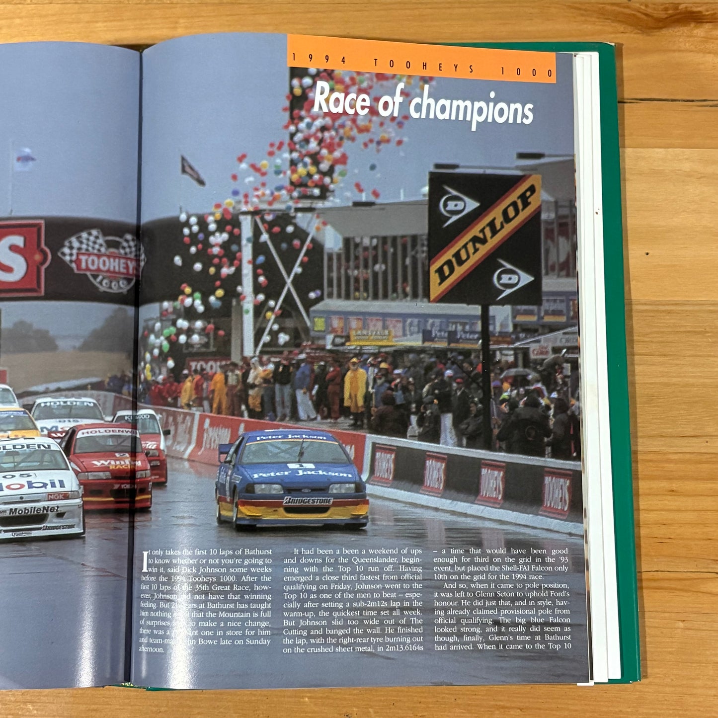 Australian Motor Racing Year 24 1994/95 Hardcover GD