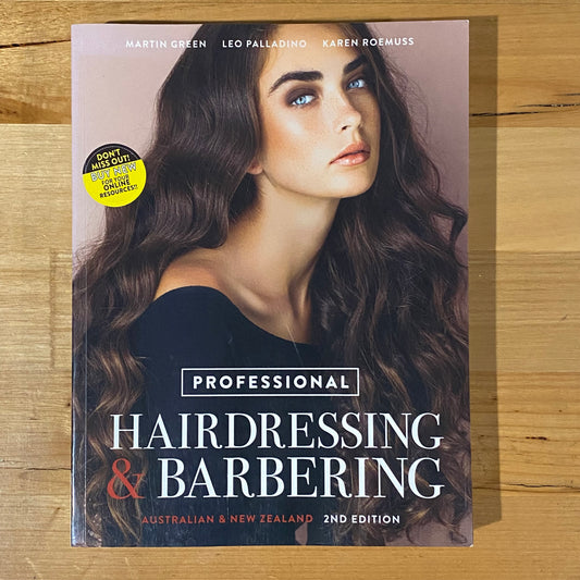 Professional Hairdressing & Barbering Australia and NZ 2nd Edition 2019 GD