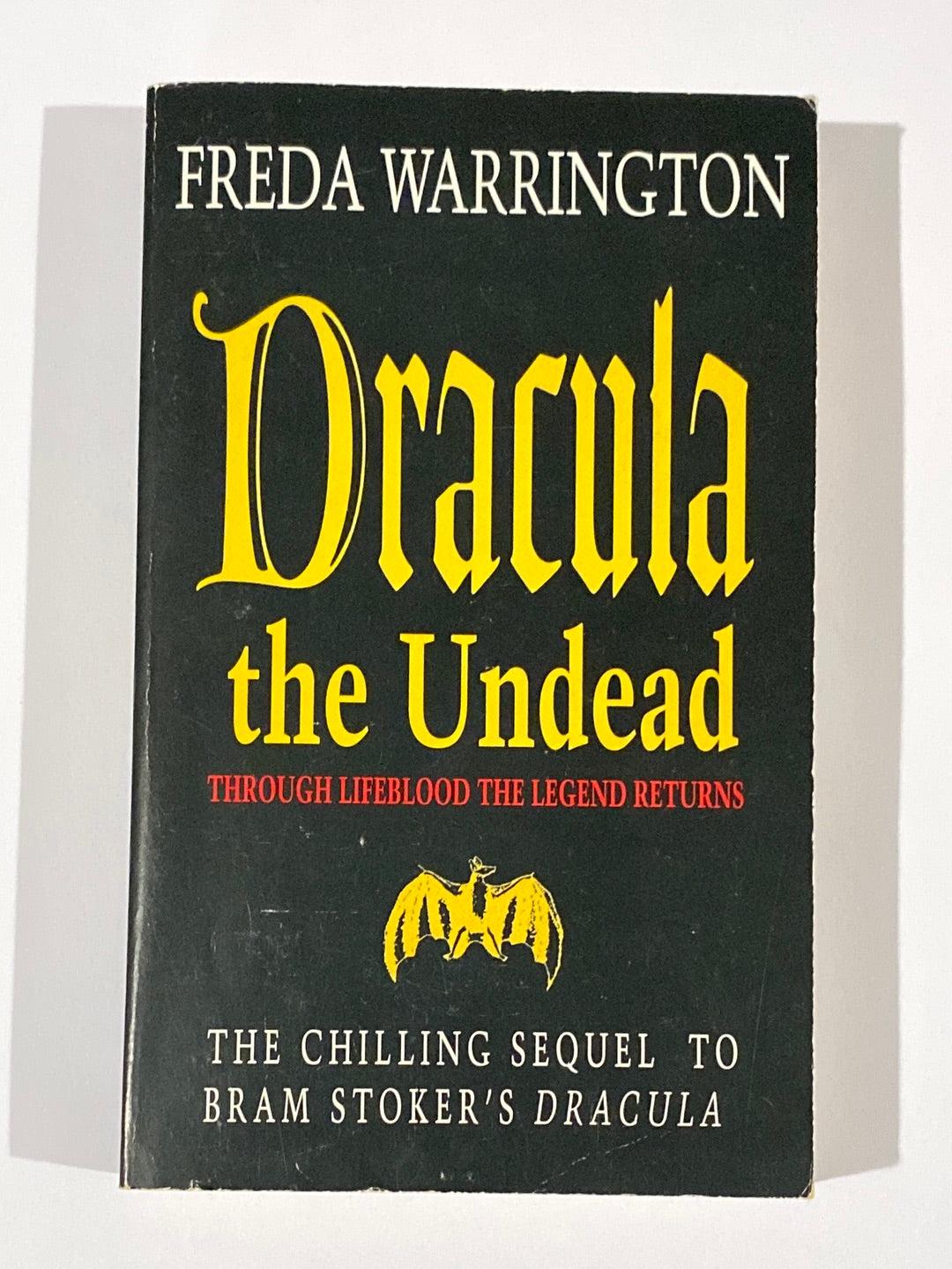 Dracula The Undead Freda Warrington Paperback GD