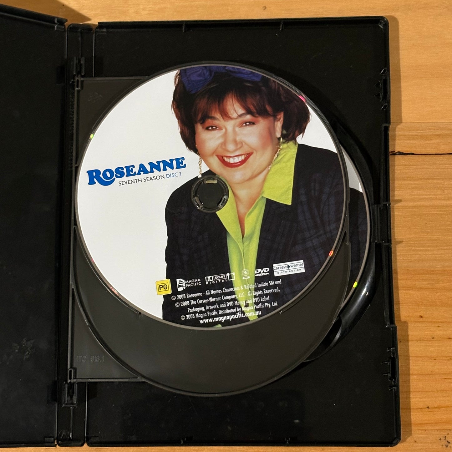 Roseanne Complete Season 7 DVD US Comedy 3-Disc PAL 4 VGC