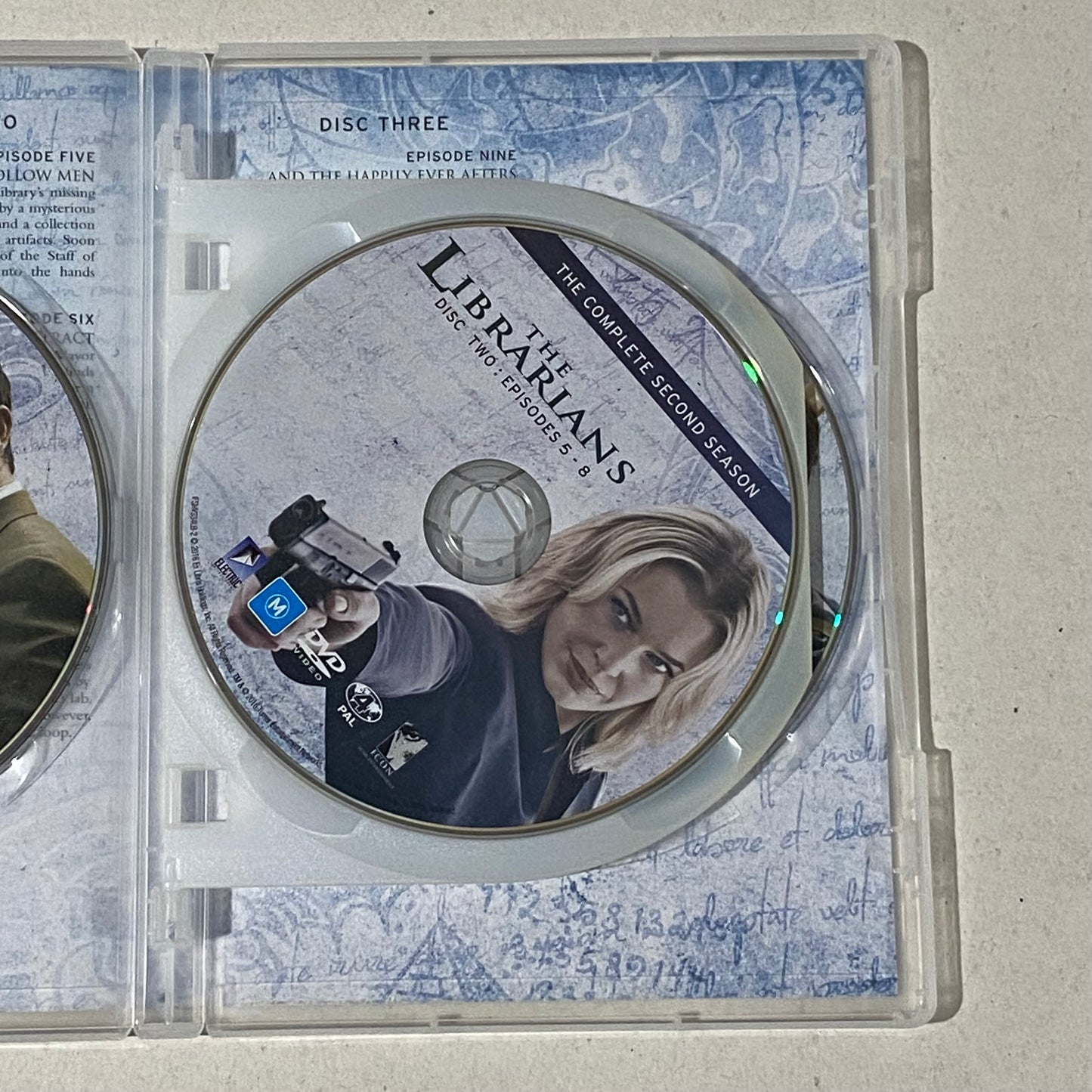 The Librarians Complete Seasons 1 - 3 DVD Noah Wylie Sci-fi Bundle Set PAL 4 VGC