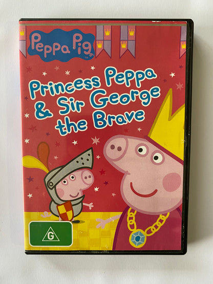 Peppa Pig 5 DVD Bundle PAL 4 VGC