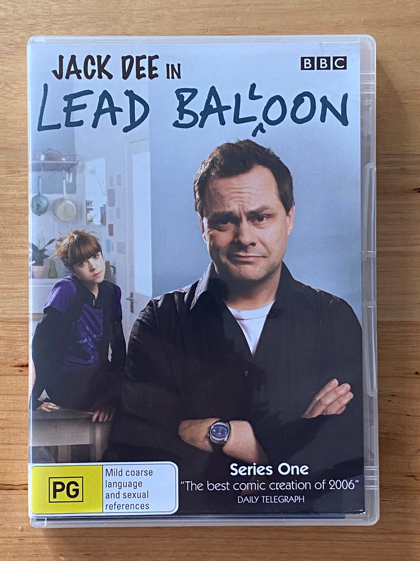 Lead Balloon Series 1 DVD BBC Comedy Jack Dee 2-Disc Set PAL 4 VGC