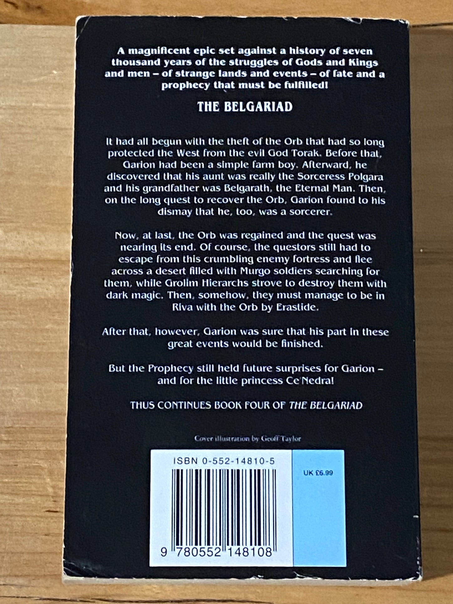 Castle Of Wizardry by David Eddings Paperback 1984 GD
