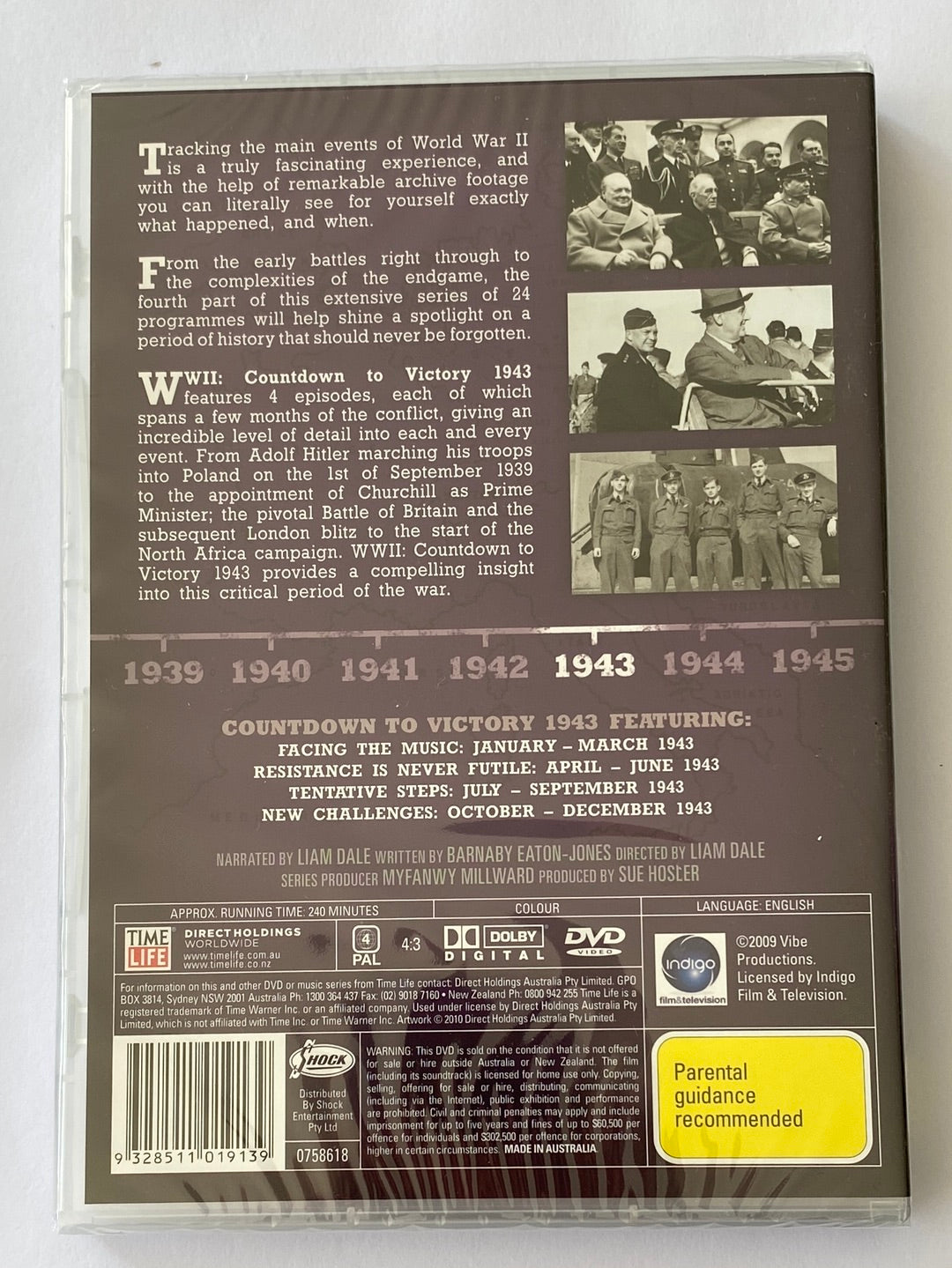 World War Two Countdown to Victory DVD The Ultimate Timeline Time Life 11-Disc Set VGC