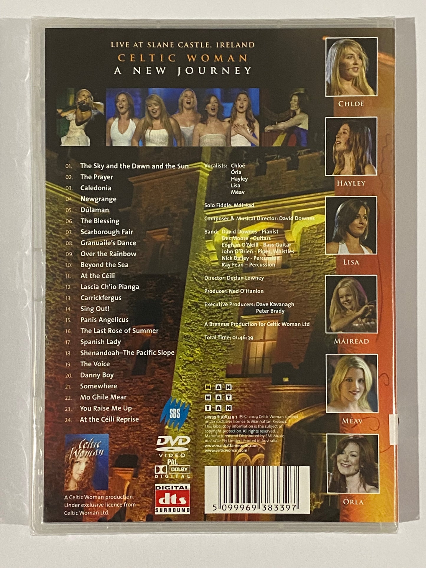 Celtic Woman A New Journey DVD Live At Slane Castle PAL 4 Brand New Sealed