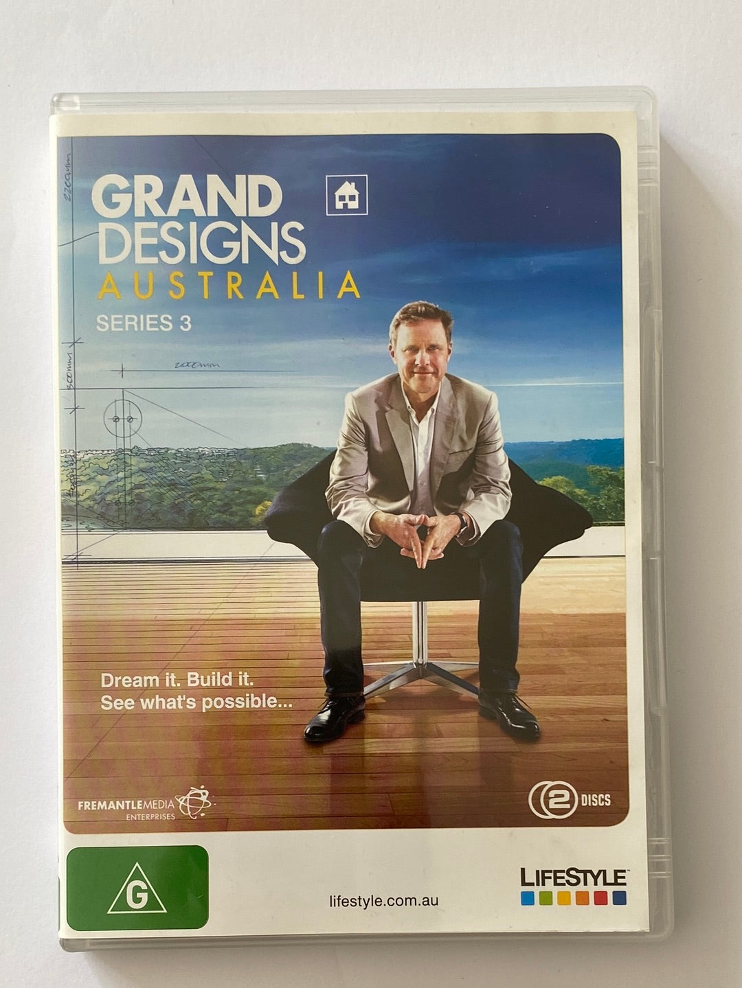 Grand Designs Australia Series 1-4 DVD Peter Maddison PAL 4 Pre-Owned VGC