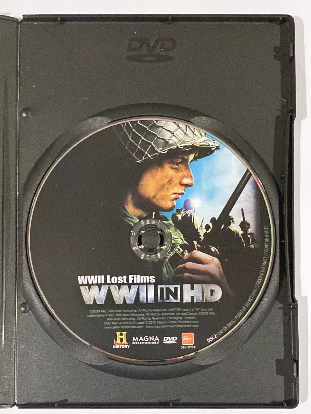 World War 2 Lost Films History Channel DVD 3-Disc Set History Channel VGC