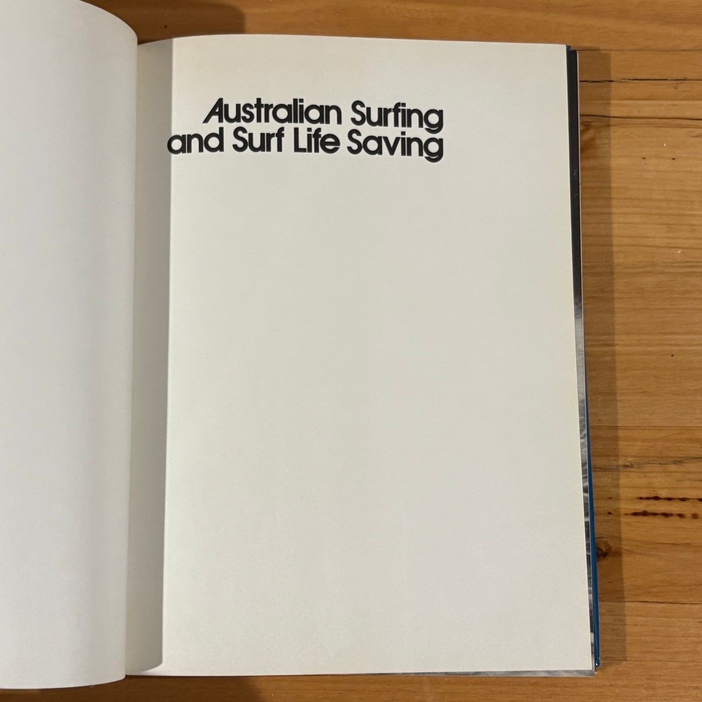Australian Surfing and Surf Life Saving Hardcover Jack Wilson 1979 GD