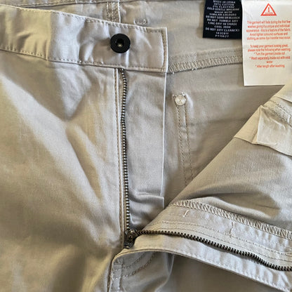 Tarocash Men’s Chinos Putty Sz 42-inch Waist Regular Zip Fly New With Tags