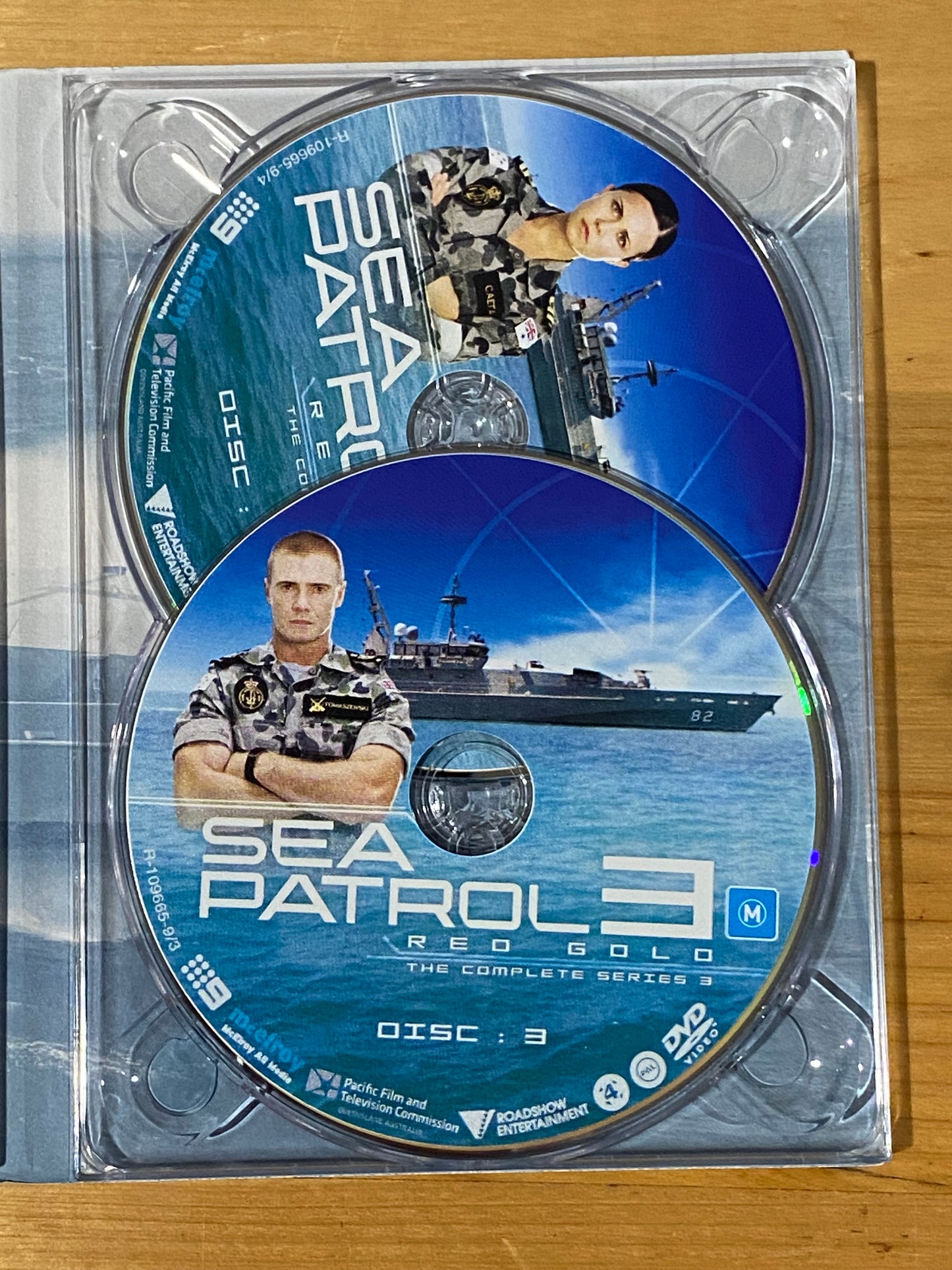 Sea Patrol Series 3 DVD Australian Naval Drama 4-Disc PAL 4 VGC