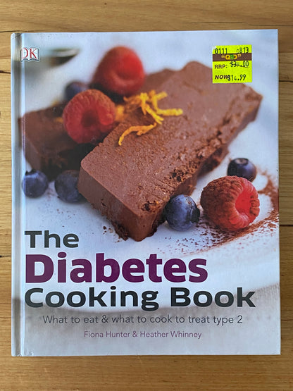 5 Diabetes and Low Sugar Recipe Books Paperbacks GD