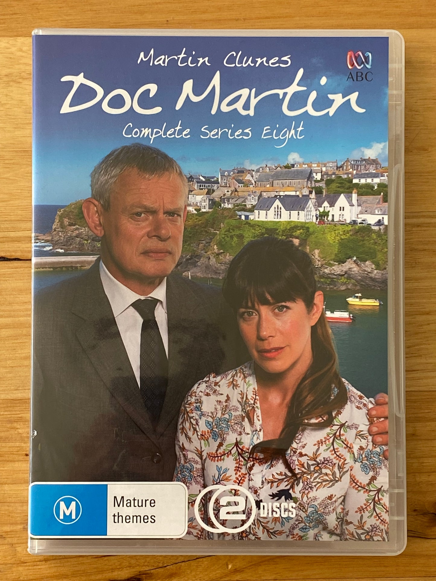 Doc Martin Complete Series 7 & 8 DVD Martin Clunes PAL 4 2-Disc Sets VGC