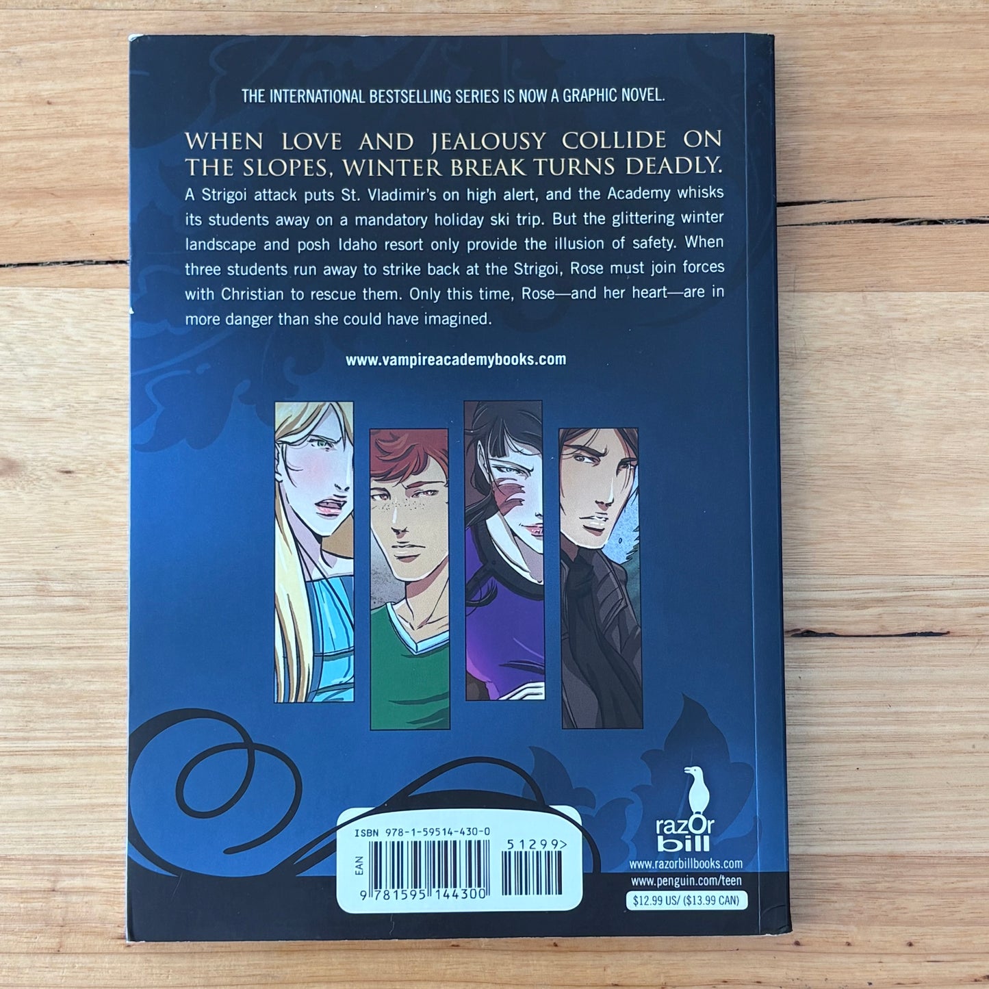 Frostbite A Vampire Academy Graphic Novel Richelle Mead Leigh Dragoon VG