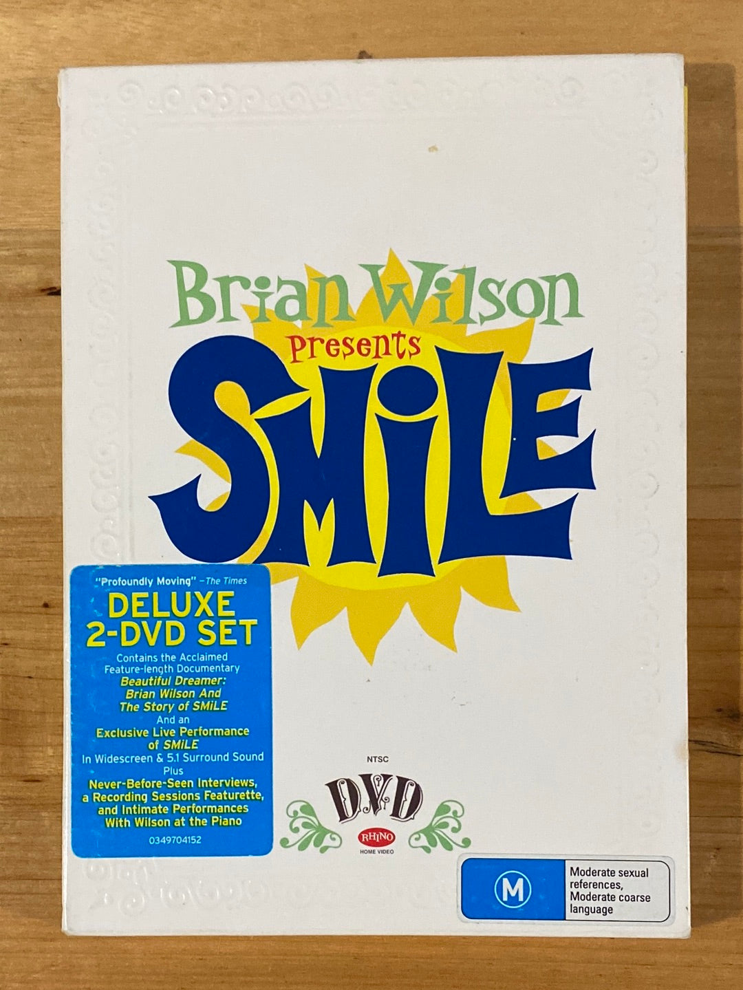 Brian Wilson: Smile Live DVD 2-Disc Set Concert & Documentary NTSC 2,3,4,5 VGC