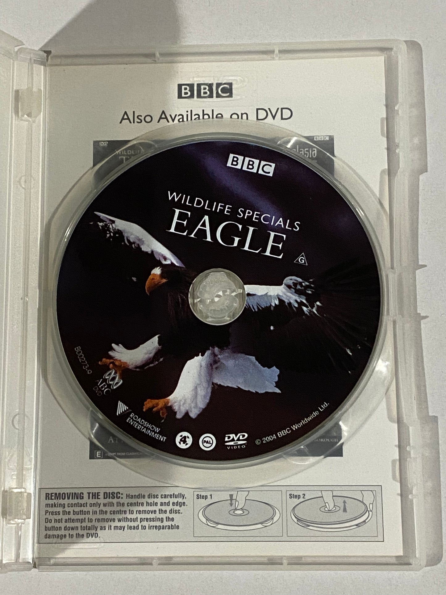 Wildlife Specials Eagle David Attenborough DVD BBC Documentary PAL 4 VGC