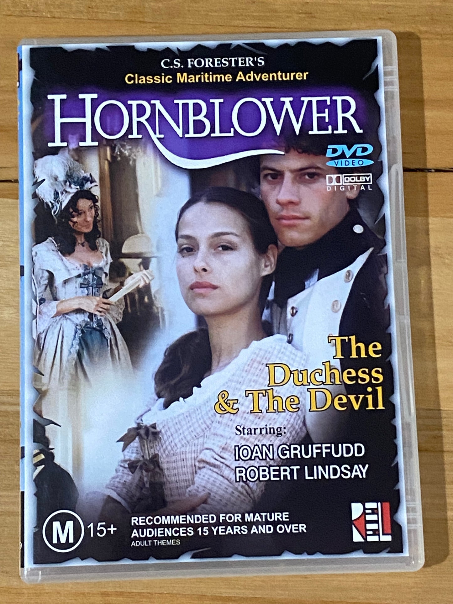 Hornblower Complete Set DVD Ioan Gruffudd C.S. Forester PAL 4 VGC