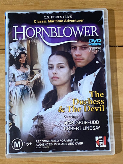 Hornblower Complete Set DVD Ioan Gruffudd C.S. Forester PAL 4 VGC