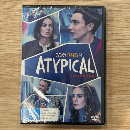 Atypical Series 1 and 2 DVD Normal is Overated PAL 4 New Sealed